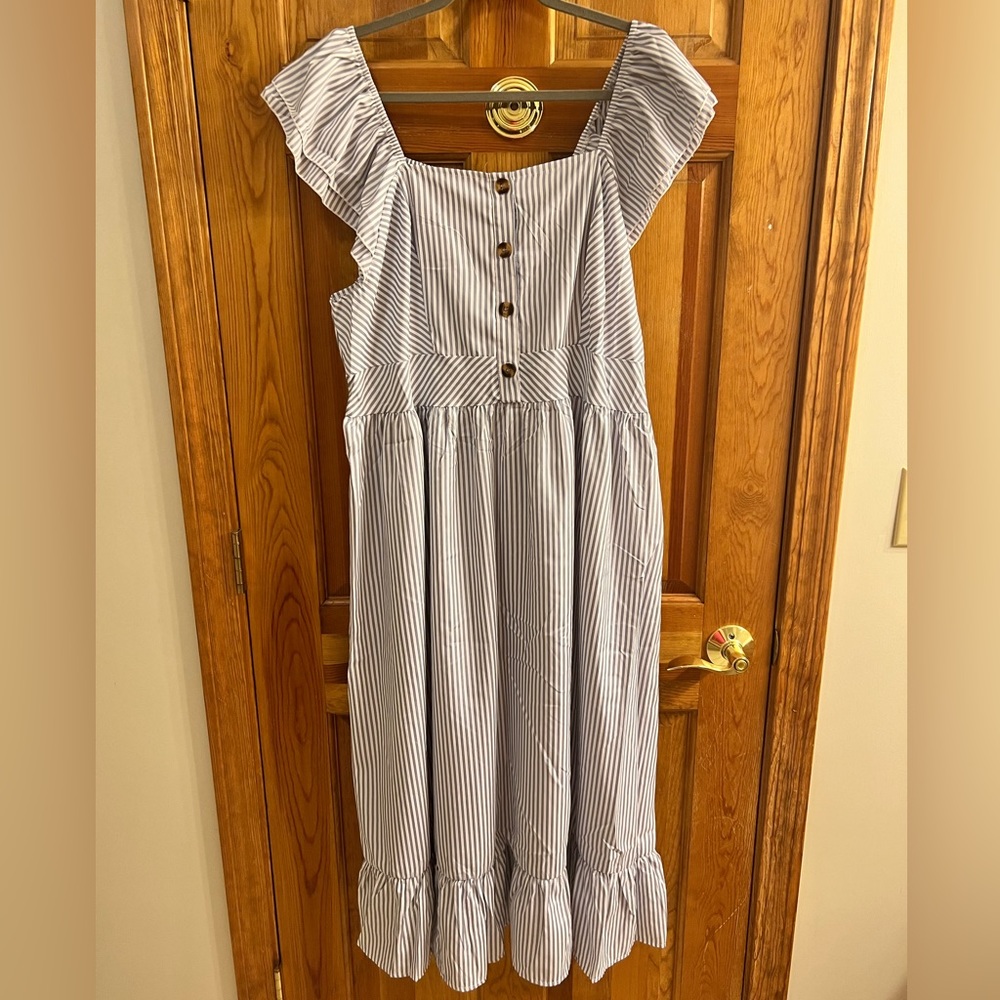 NWOT Shein Striped Summer Dress